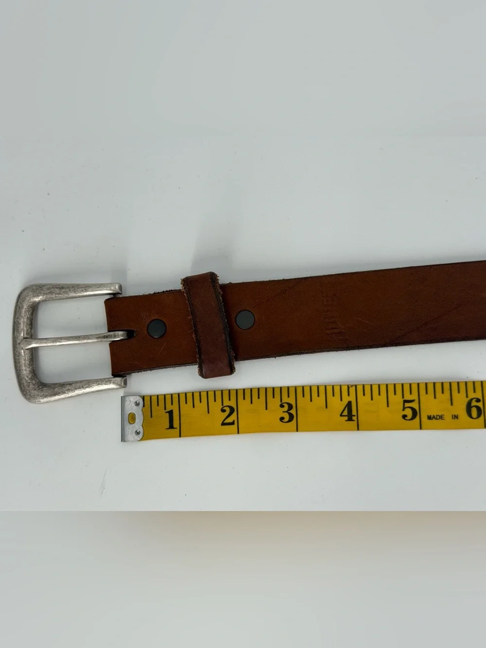 Honest by Brighton‎ Vintage Tan Leather Belt 42
